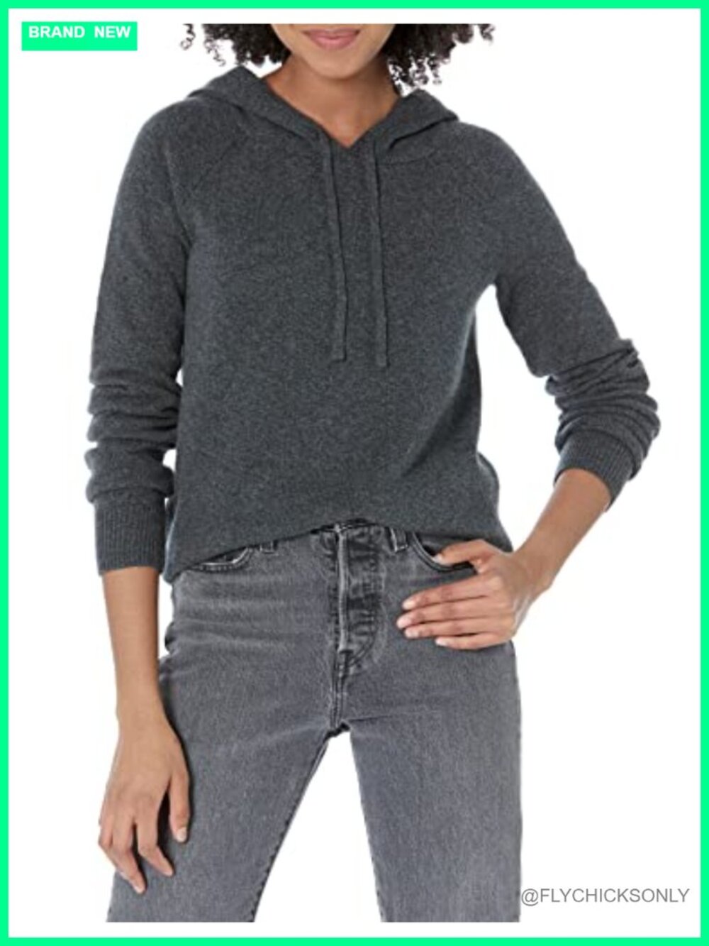 Essentials Women's Soft Touch Hooded Pullover Sweater Long Sleeve
